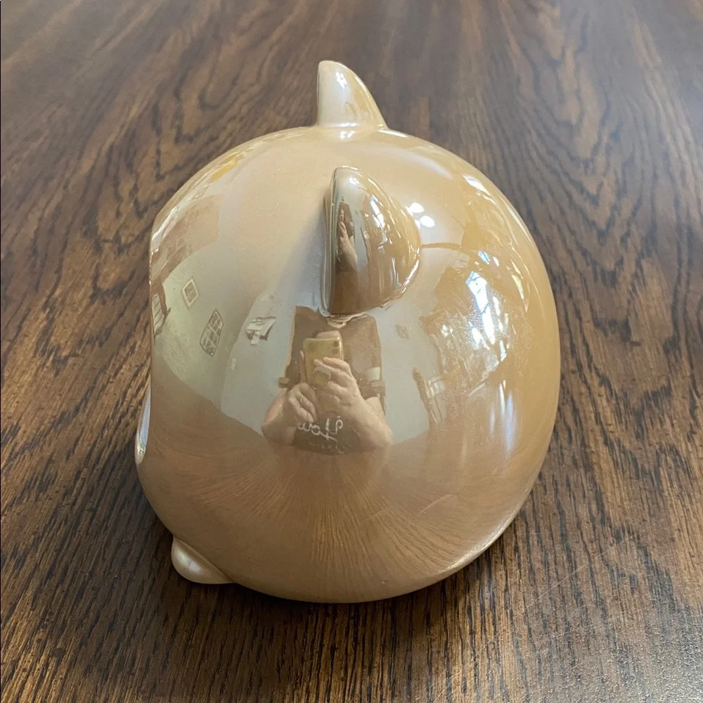 “5/$20” ceramic iridescent pink hamster hideout